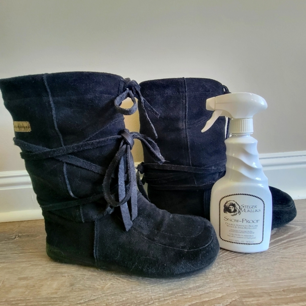Mukluk winter boots, size 11.5, black